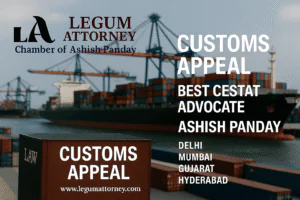 Customs Appeal | Best CESTAT Advocate ASHISH PANDAY | DELHI | MUMBAI| Gujarat | Hyderabad