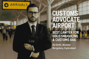 Customs Advocate Airport | Best Lawyer for Gold Smuggling & Customs Bail – IGI Delhi, Mumbai, Bengaluru, Hyderabad Customs Advocate Ashish Panday