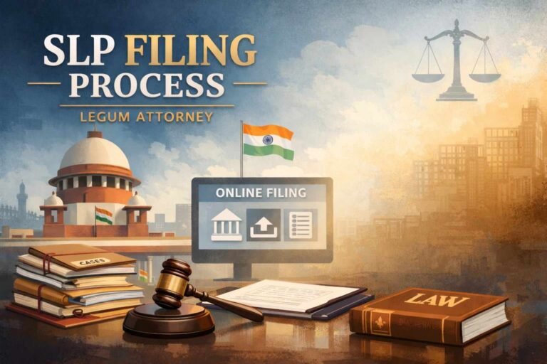 Best SLP Lawyer in Delhi for Supreme Court AOR – Legum Attorney Ashish Panday