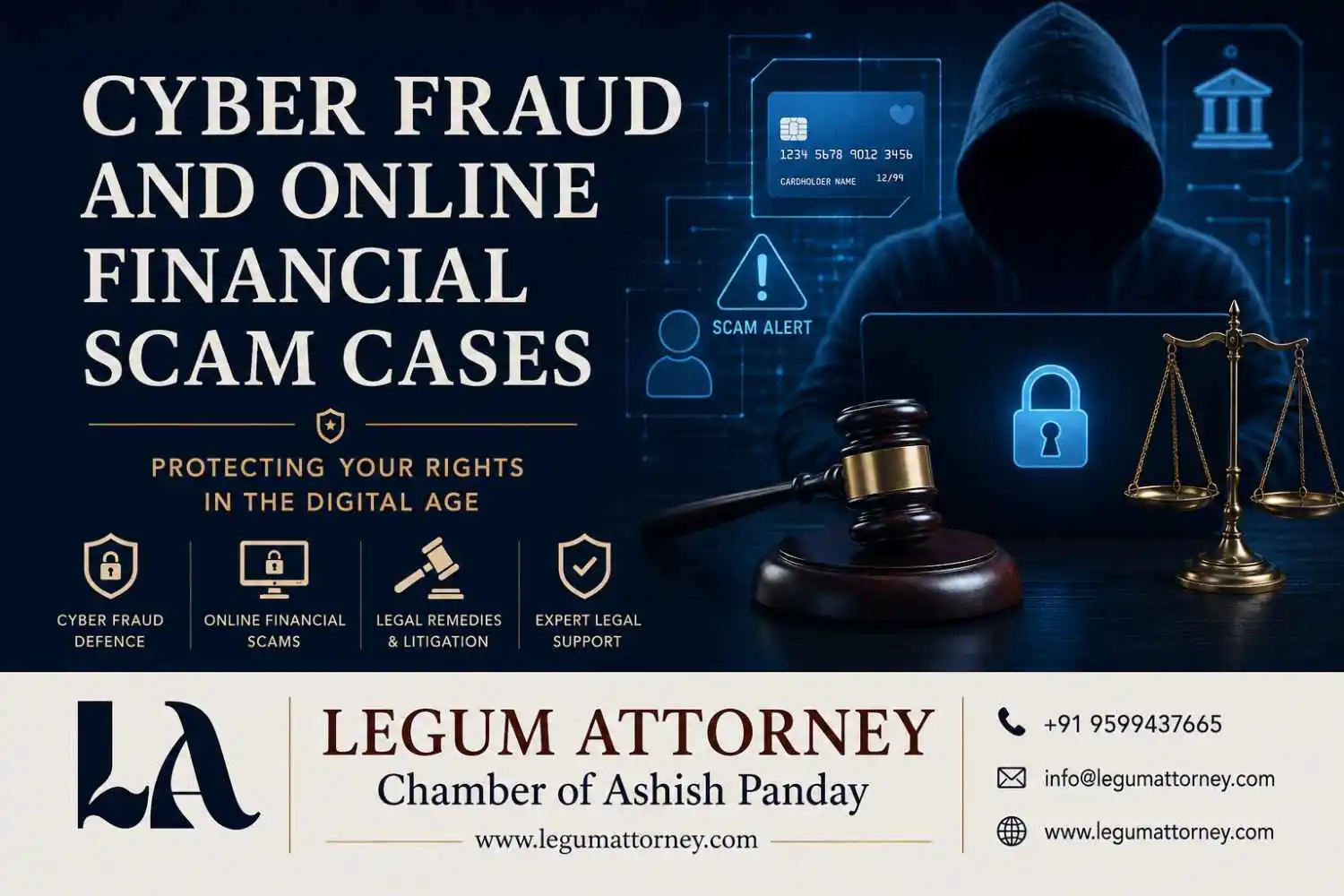 Cyber Fraud and Online Financial Scam Cases in Delhi Gurugram, Mumbai, Pune