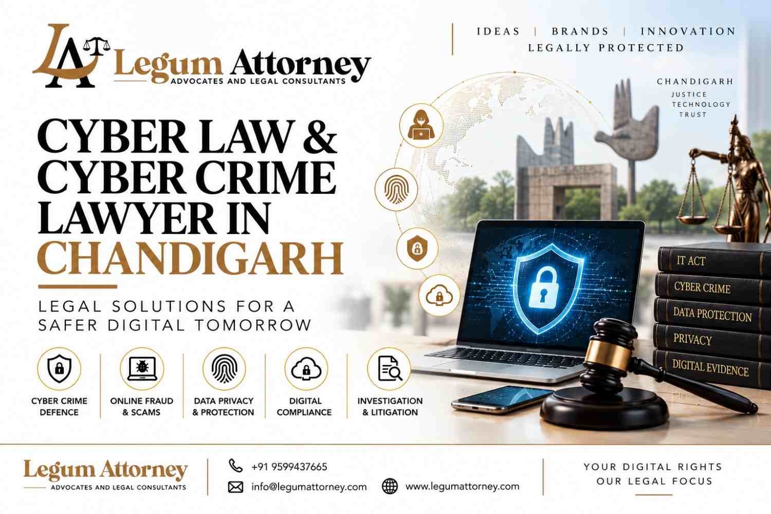 Cyber Crime Lawyer in Chandigarh Lawyer for Frozen Bank Account Bank account liens Cyber advocate in Punjab and Haryana High Court