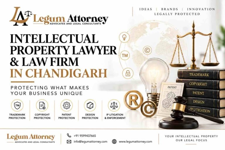 IPR Law Firm in Chandigarh IPR Lawyer – Legum Attorney IPR Advocate Ashish Panday